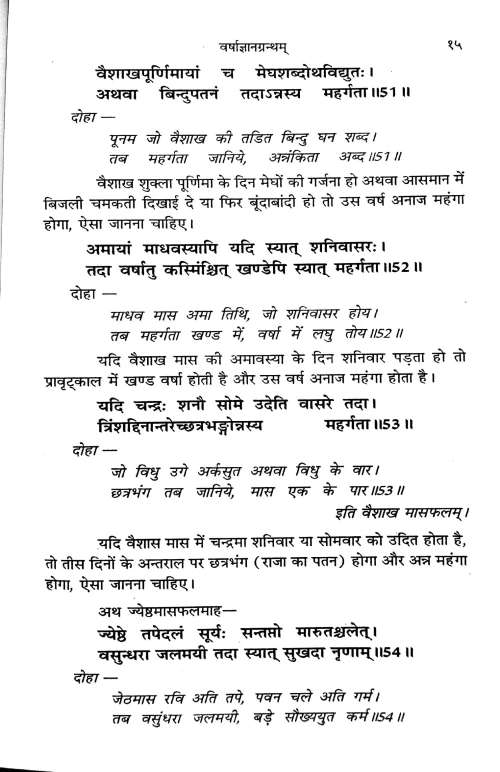 Varshagyangrantham.(Prachin Vrishti Vichar)